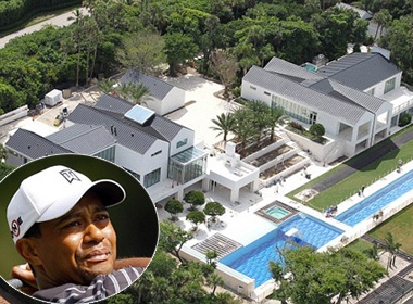 Dinh thu xa hoa cua Tiger Woods hinh anh