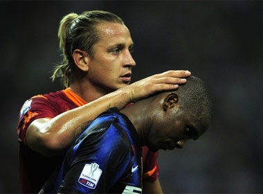 Inter Milan va mon no xua voi AS Roma hinh anh