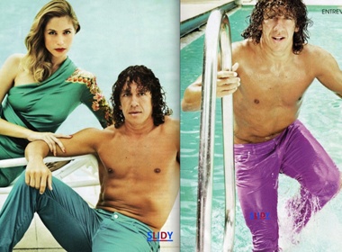 Puyol sanh doi cung nguoi dep moi hinh anh