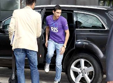 Cau thu Real Madrid gap tai nan giao thong hinh anh