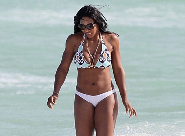 Than hinh co bap cua Serena William hinh anh