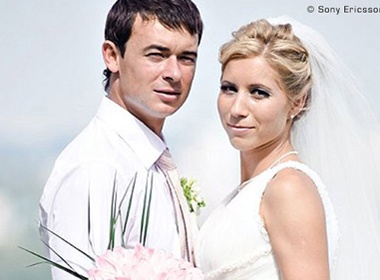 Bo anh cuoi lang man cua nguoi dep quan vot hinh anh