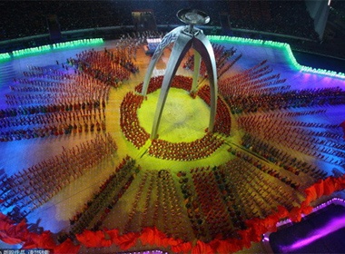 Tung bung le tong duyet ASIAD 16 hinh anh