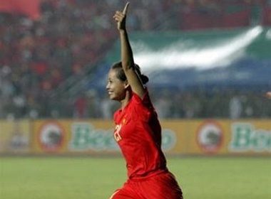 DT nu Viet Nam thua dam truoc Han Quoc hinh anh