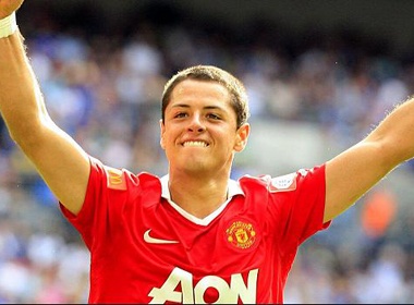 Javier Hernandez duoc ca ngoi hinh anh