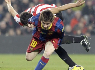 Messi khong biet 'an va' hinh anh