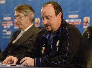 Inter chinh thuc sa thai Benitez hinh anh