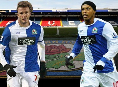 Blackburn tung 'bom tan' chuyen nhuong Beckham - Ronaldinho hinh anh