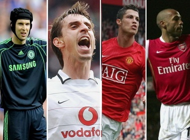 Doi hinh xuat sac nhat thap ky Premier League hinh anh