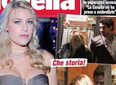 Pato 'cap doi' voi con gai chu tich Milan hinh anh