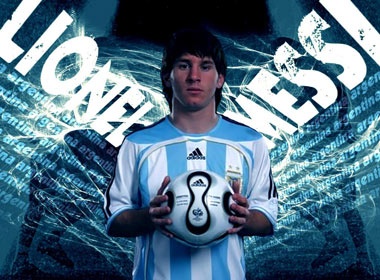 Messi ‘toa sang’ trong clip quang cao mau ao moi cua DT Argentina hinh anh
