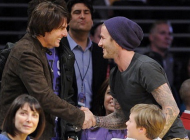 Becks 'tay bat mat mung' voi Tom Cruise hinh anh