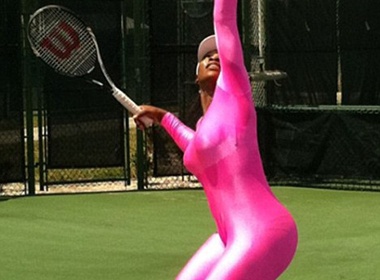 Bo do tap 'choi mat' cua Serena Williams hinh anh