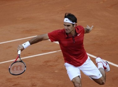 Federer 'dat lich' gap Djokovic o ban ket hinh anh