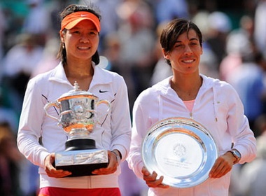 Li Na di vao lich su quan vot the gioi hinh anh