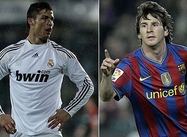 Clip tai hien cuoc dua pha luoi giua Ronaldo - Messi hinh anh