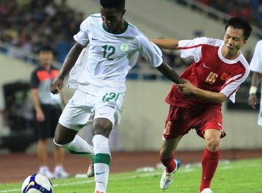 Olympic Viet Nam thua dam ngay tai My Dinh hinh anh