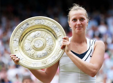 Kvitova gianh ngoi hau tai Wimbledon hinh anh