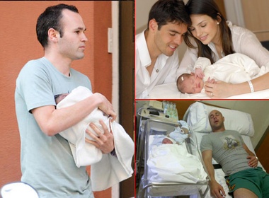 Nhung cau thu duoc len chuc cha hinh anh