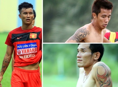 Nhung hinh xam dac biet cua cau thu Viet hinh anh