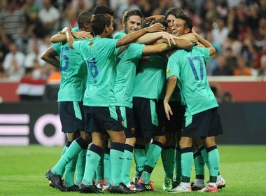 ‘Xavi moi’ giup Barca ha Bayern, dang quang Audi Cup hinh anh
