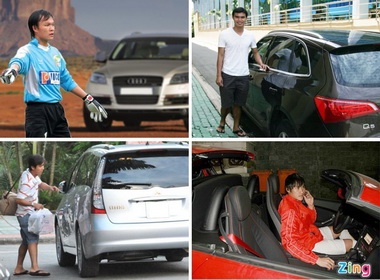Doi hinh xe 'khung' cua cau thu Viet hinh anh