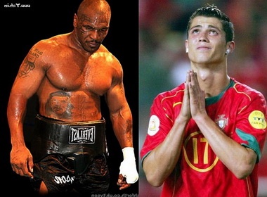 Ronaldo dung Mike 'thep' lay long fan Trung Quoc hinh anh