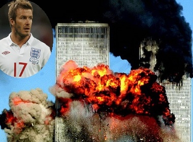 Truoc tham kich 11/9, Beckham suyt chet vi khung bo hinh anh