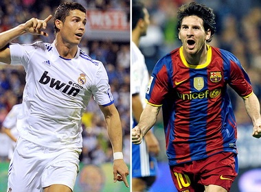Man trinh dien an tuong cua Ronaldo va Messi hinh anh