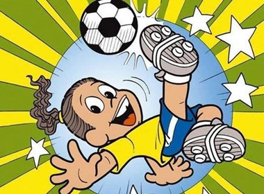 Ronaldinho duoc len phim hoat hinh hinh anh