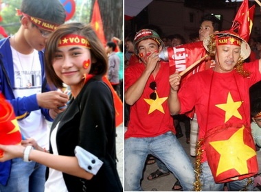 CDV vo oa sau chien thang cua U23 Viet Nam hinh anh