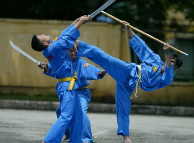 Vovinam don luc quang ba 'thuong hieu' o SEA Games 26 hinh anh