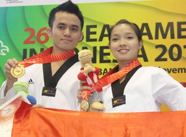 Taekwondo va Canoeing giup Viet Nam co HCV dau tien hinh anh