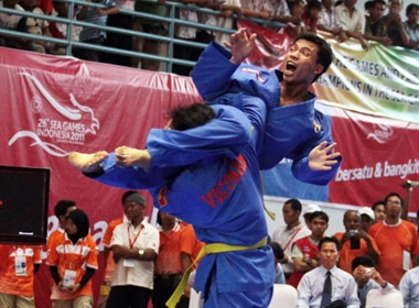 Man trinh dien tuyet dep cua Vovinam tai SEA Games 26 hinh anh