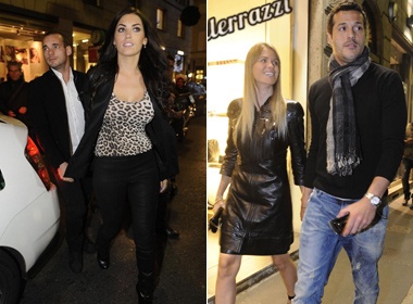 Vo chong Sneijder va Cesar khong hen ma gap hinh anh