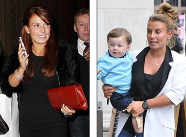 Ba xa Rooney nhuom toc do de du tiec Giang sinh som hinh anh