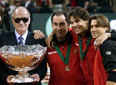 Nadal giup Tay Ban Nha vo dich Davis Cup hinh anh