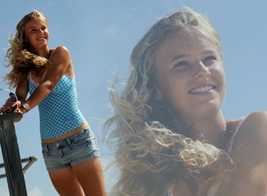 Caroline Wozniacki - My nhan lang banh ni hinh anh