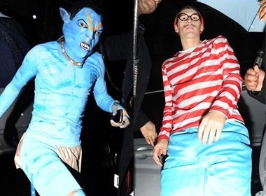 'Sao' Man City hoa trang ngo nghinh du tiec Giang sinh hinh anh