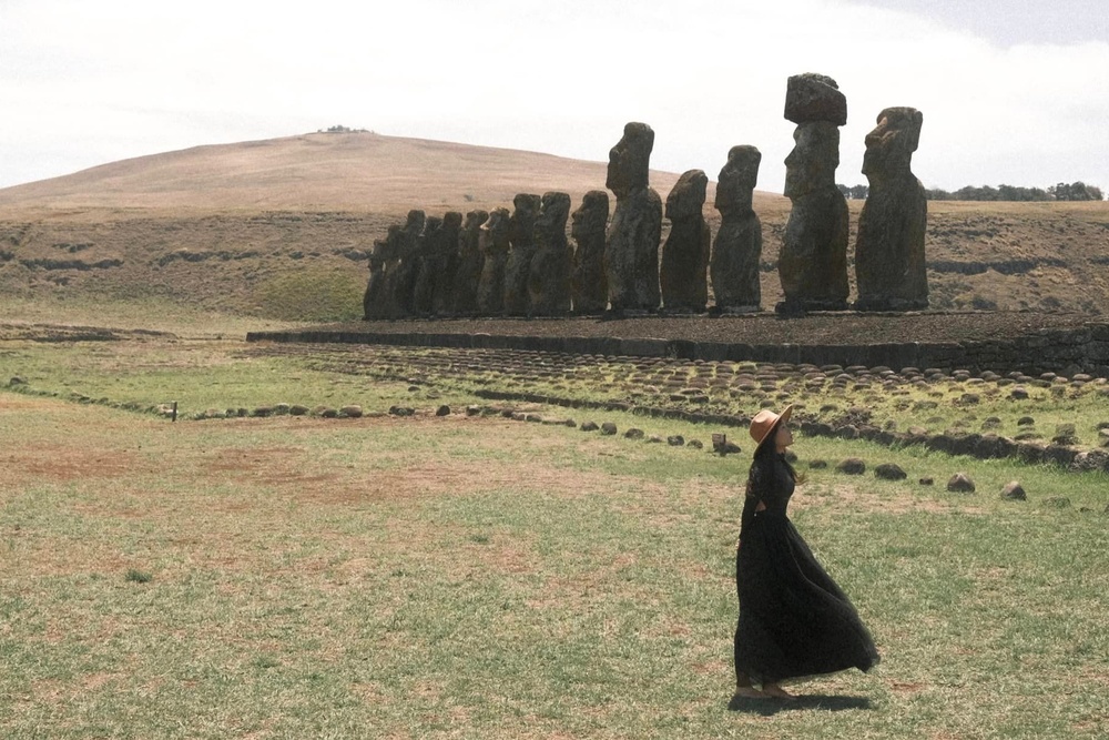 Tôi ngắm Moai khổng lồ tại hòn đảo bí ẩn nhất hành tinh