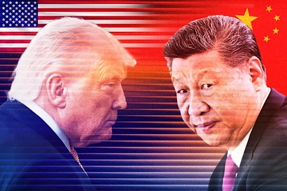 Ong Trump toi Trung Quoc voi it 'quan bai' hon truoc hinh anh
