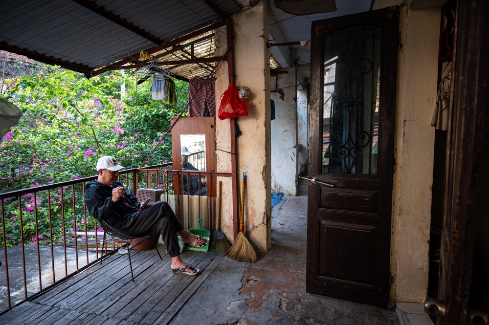 Khu tap the 50 nam tuoi sap pha do de xay chung cu hinh anh