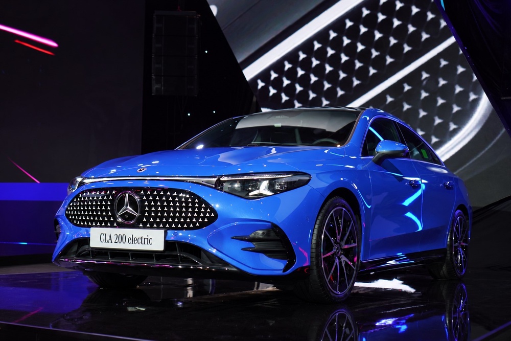 Cận cảnh CLA 200 - sedan thuần điện rẻ nhất của Mercedes-Benz