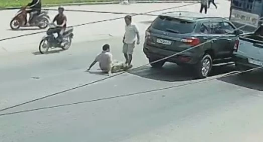 Hien truong vu tai xe ban tai danh chet nguoi hinh anh