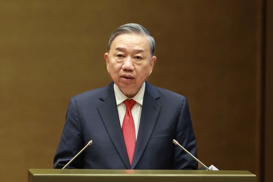 Tong Bi thu: Tu duy xuyen suot la chuyen manh tu 'noi' sang 'lam' hinh anh