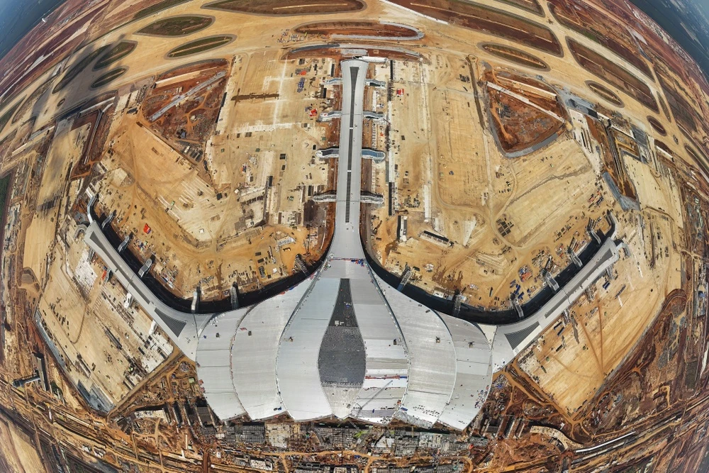 San bay Long Thanh dang thieu 5.500 lao dong hinh anh