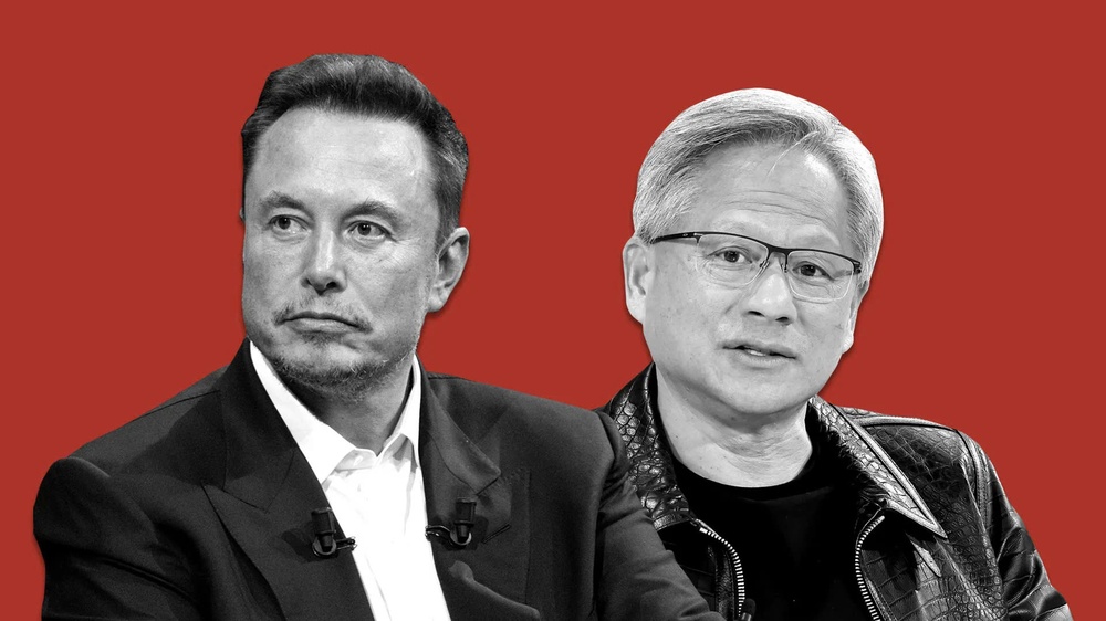Dieu trai nguoc giua Elon Musk va Jensen Huang hinh anh
