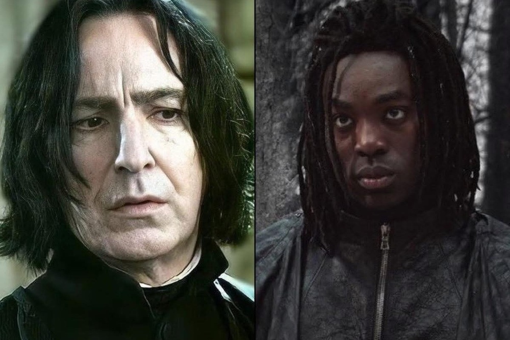 Giao su Snape trong 'Harry Potter' moi gay tranh cai hinh anh