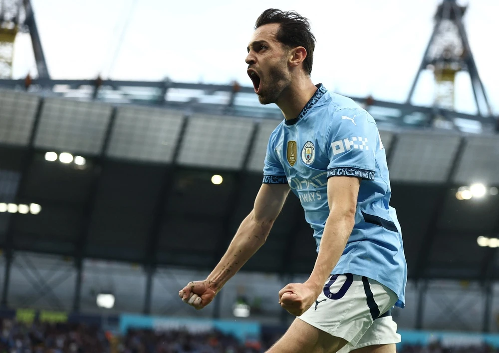 Man City cham mot tay vao ve du Champions League hinh anh