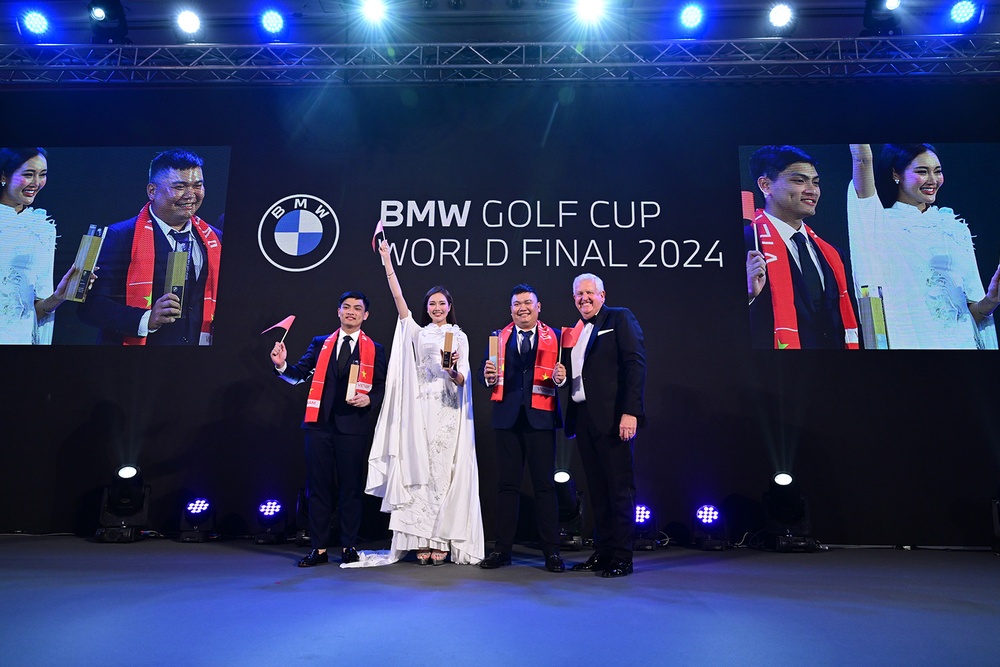 Dai dien Viet Nam vo dich toan doan BMW Golf Cup - World Final 2024 hinh anh